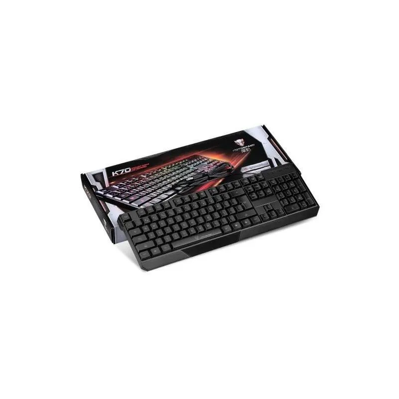 USB Wired Gamer Gaming Keyboard K70 Ergonomic 7 LED Colorful Backlight Powered for Desktop Laptop Teclado Gamer253Z9199104