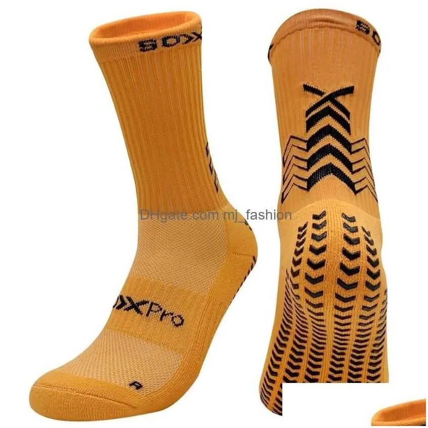 Sports Socks Football Socks Anti Slip Soccer Similar As The Sox-Pro Sox Pro For Basketball Running Drop Delivery Sports Outdoors Athle