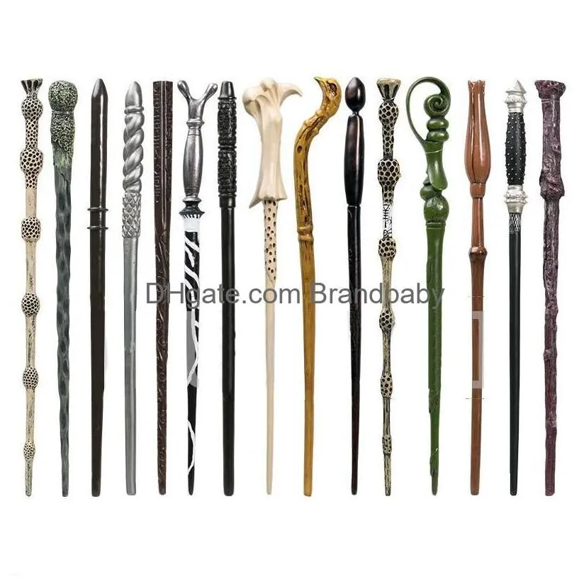 42 Styles Vintage Magic Wand Party Favor With Gift Box Xmas Halloween Cosplay Gifts Drop Delivery Dhzgt