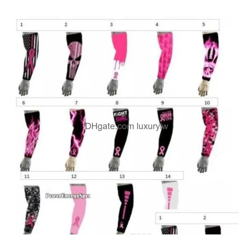 Elbow & Knee Pads 200Pcs Sports Digital Camo Baseball Stitches Compression Arm Sleeves Basketball Shooter Youth Adt Drop Delivery Outd Dhfo7