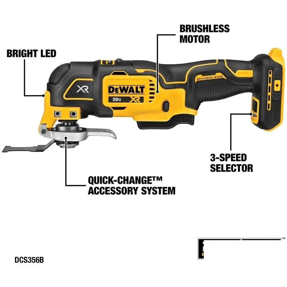 Tool Box 20V Max Power Combo Kit 6-Tool Cordless Set With Battery And Ch Drop Delivery Home Garden Tools Packing Otq9O