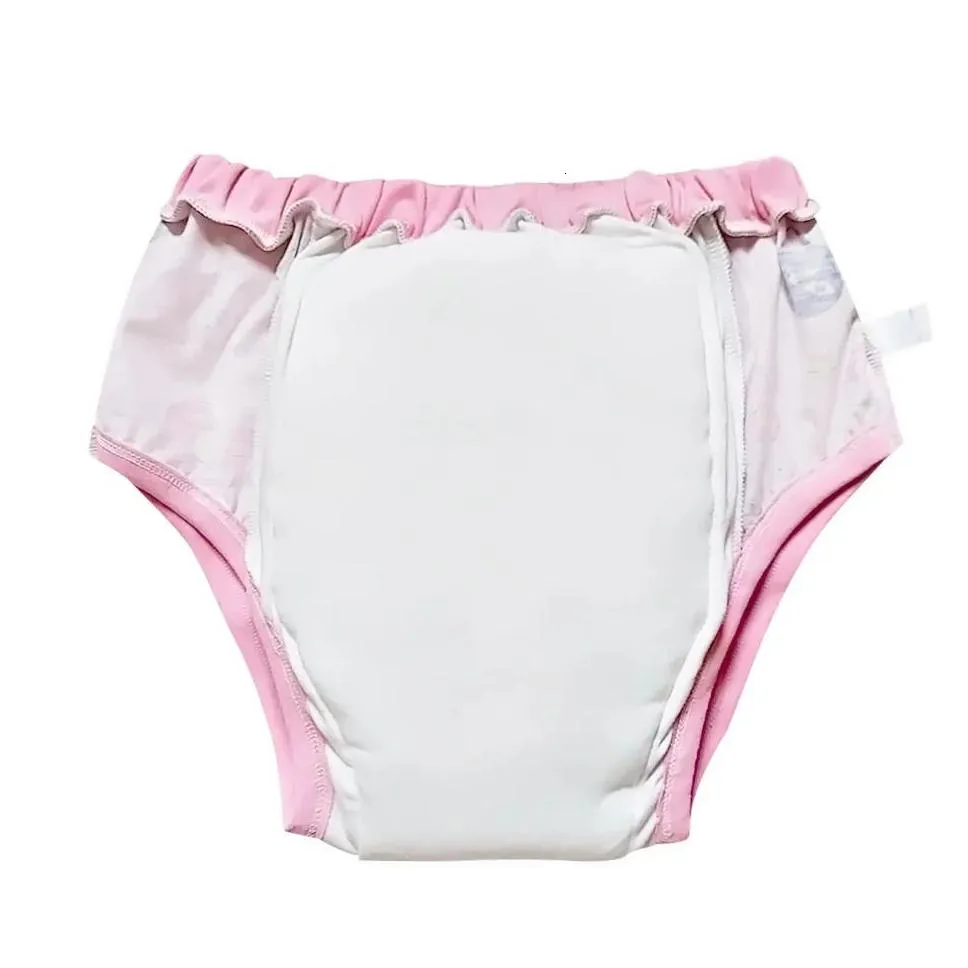 Waterproof Adult Baby Traning Pants DDLG Reusable Nappies Adult Aloth Diaper Potty Underweaer Panties For Boy Girl 240328