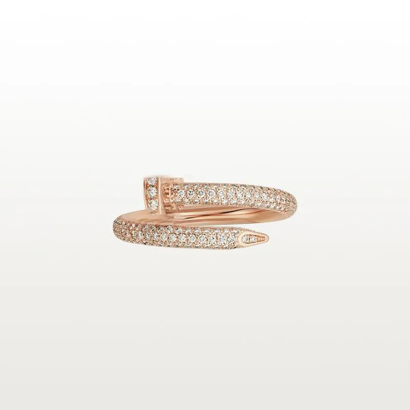 Rings ceramics Ring for Mens Womens Nail shape rings Fashion Latest Style esigner Extravagant Letters Ring 2023 ewelry Women men
