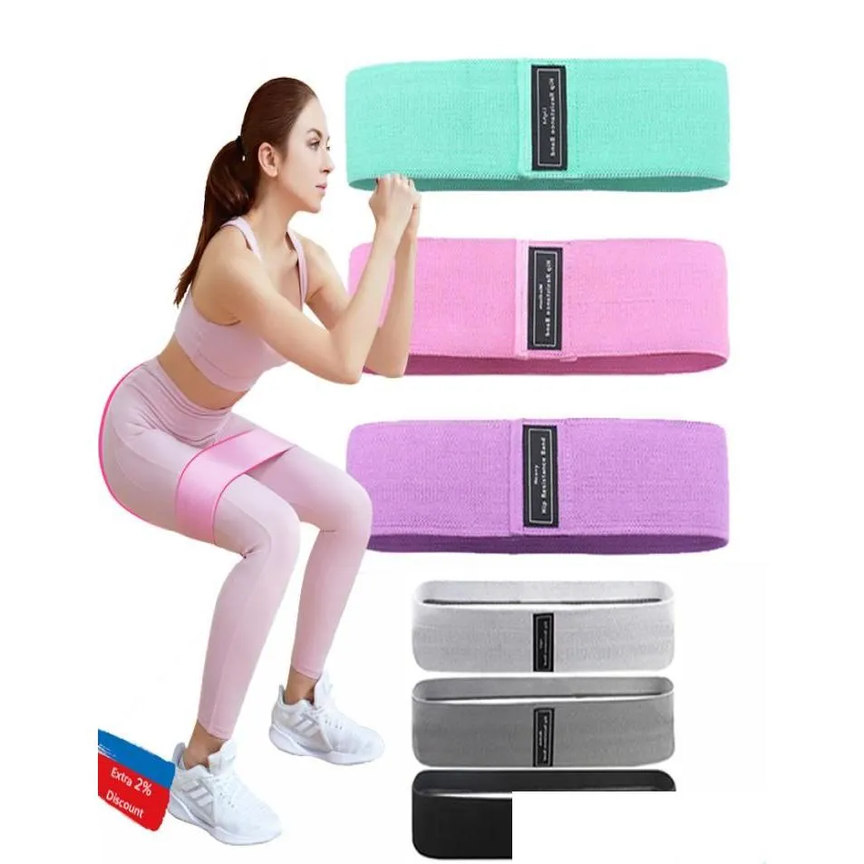 Fitness Resistance Band Buttocks Expansion Fitness Cloth Rubber Elastic Expander Suitable For Home Exercise Sport Equipment1906813