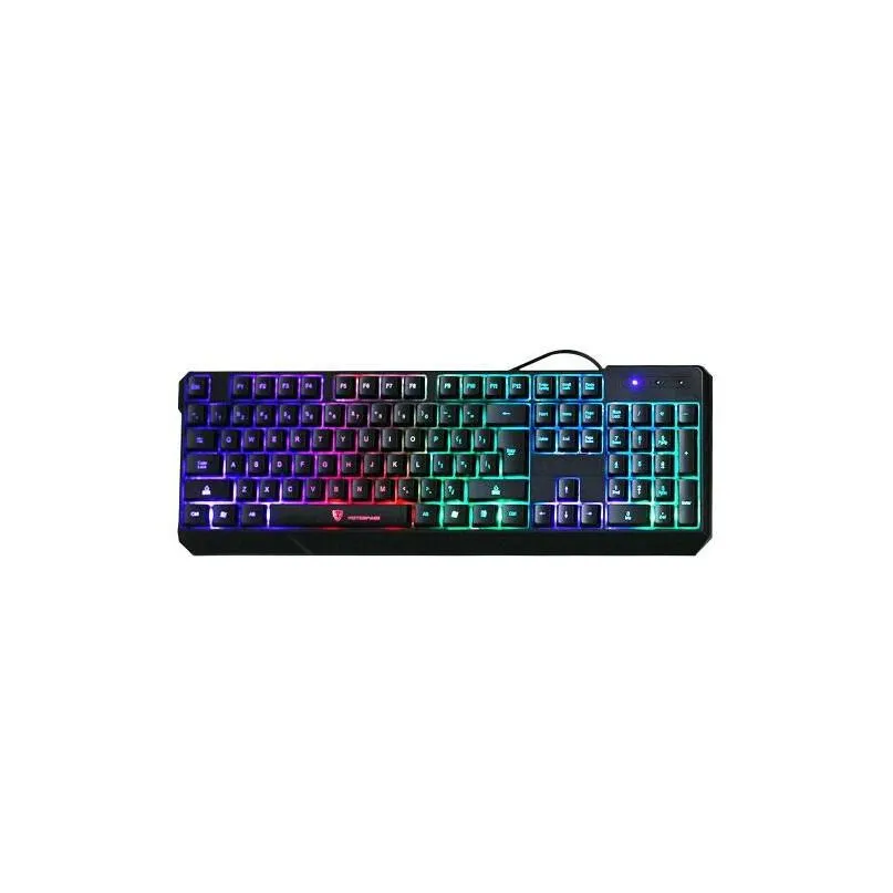 USB Wired Gamer Gaming Keyboard K70 Ergonomic 7 LED Colorful Backlight Powered for Desktop Laptop Teclado Gamer253Z9199104