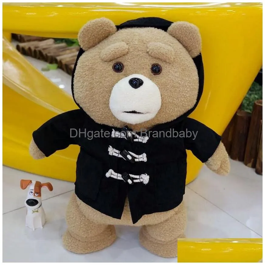 Stuffed & Plush Animals Wholesale 43Cm Bitter Face Teddy Bear P Toy Childrens Game Playmate Holiday Gift Bedroom Decoration Drop Deliv Dh4Fa