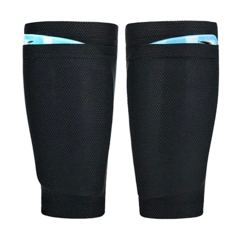 Elbow & Knee Pads 1 Pair Sports Soccer Guard Pad Sleeve Sock Leg Support Safety Breathable Training Shin Sleeves Calf Guards Protection