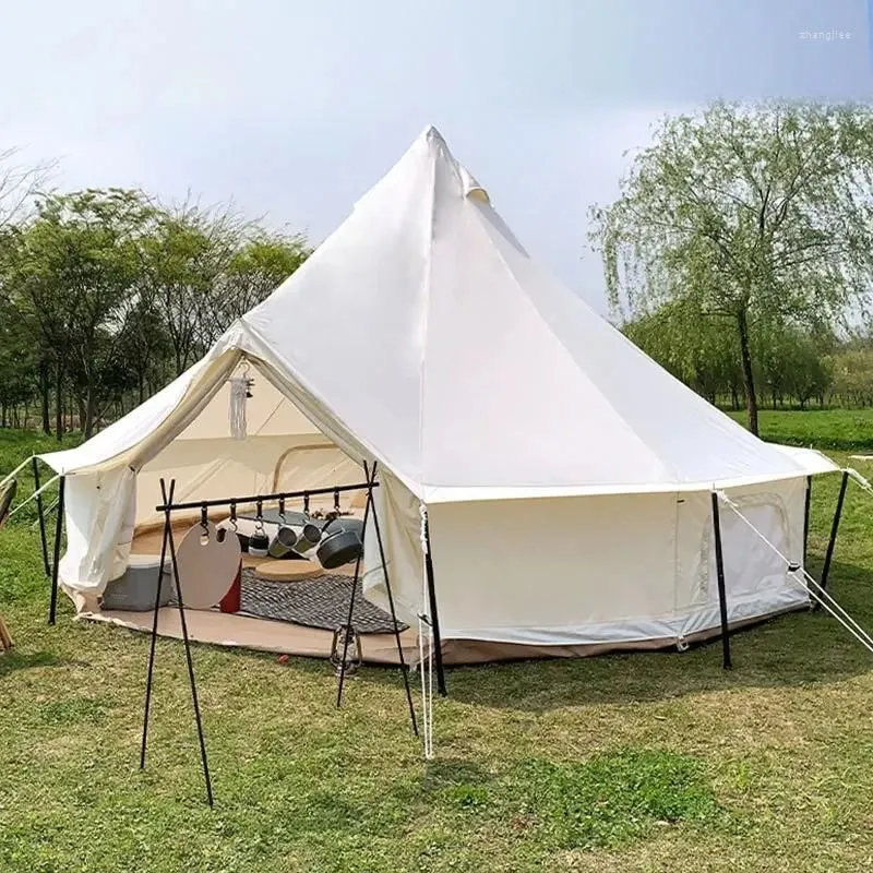 Camp Furniture Large Camping Tent Outdoor Big Family 8 10 12 Person Party Waterproof Cabin Anti UV Marquee Tents