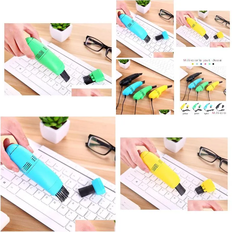 USB Vacuum Cleaner for Cleaning PC Computer Laptop Mini Keyboard Brush Dust Cleaner Office Computer Cleaners for Computer Host1898000