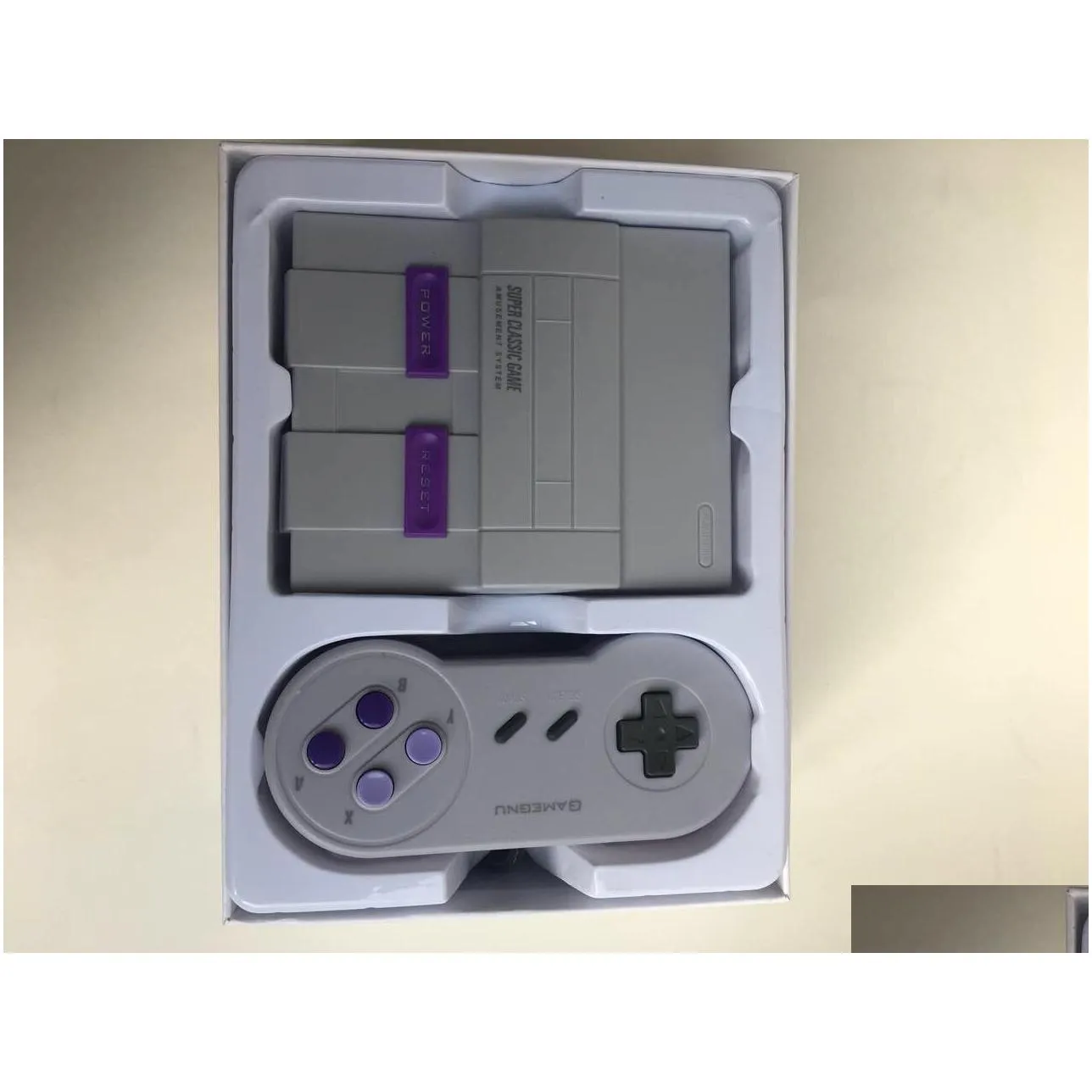 Super Classic SFC TV Handheld Mini Portable Game Players Consoles Entertainment System For 660 NES SNES Games Console by sea shipping