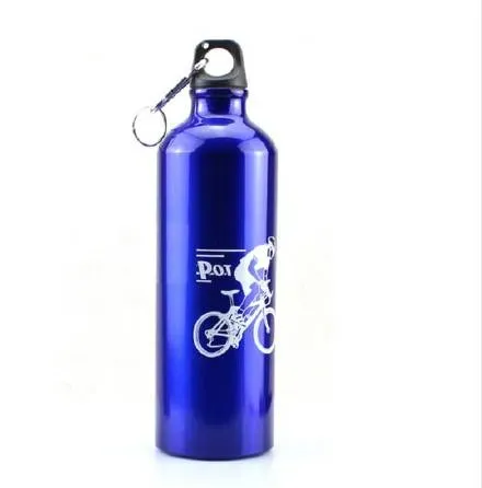 750ML Water drink Bottle Aluminum Alloy MTB Bike Water Bottle Outdoor Sport Camping Hiking Bicycle Bike Cycling Water Bottles8579845