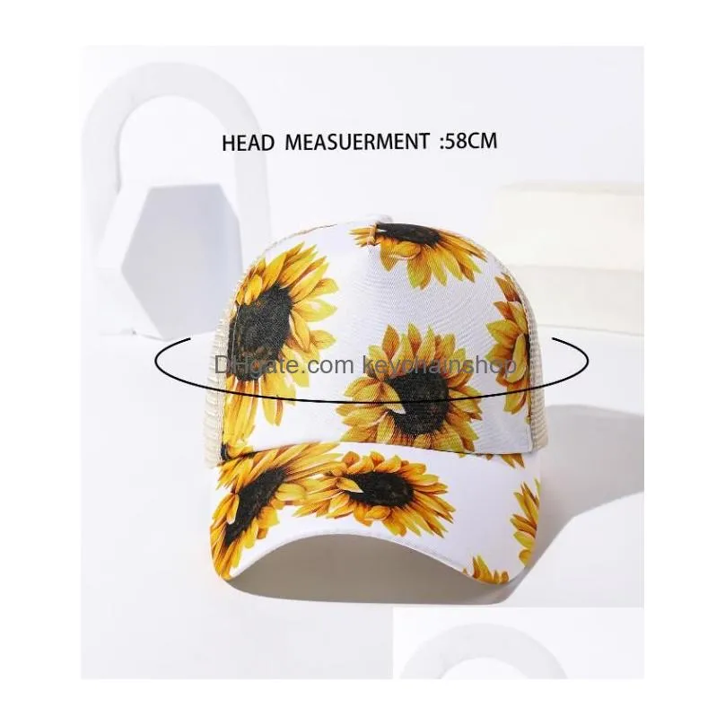 Ball Caps 30 Colors Cross Messy Bun Hats For Women Washed Cotton Snapback Casual Summer Outdoor Sun Visor Hat Drop Delivery Fashion Ac Dh7Jn