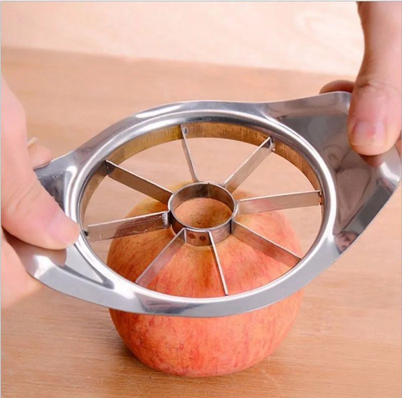 Stainless Steel  Cutter Slicer Vegetable Fruit Corers Tools  Easy Cut Slicer Cutter Kitchen Gadgets YFA2007