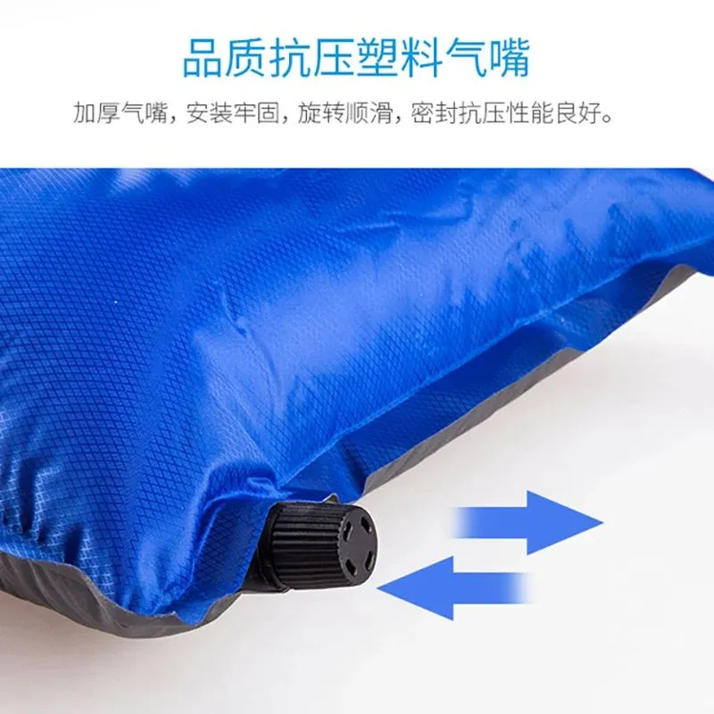 Mat Camping Inflatable Air Pillow Portability Automatic Ultralight Sponge Comfortable Outdoor Hiking Travel Sleeping Pillow