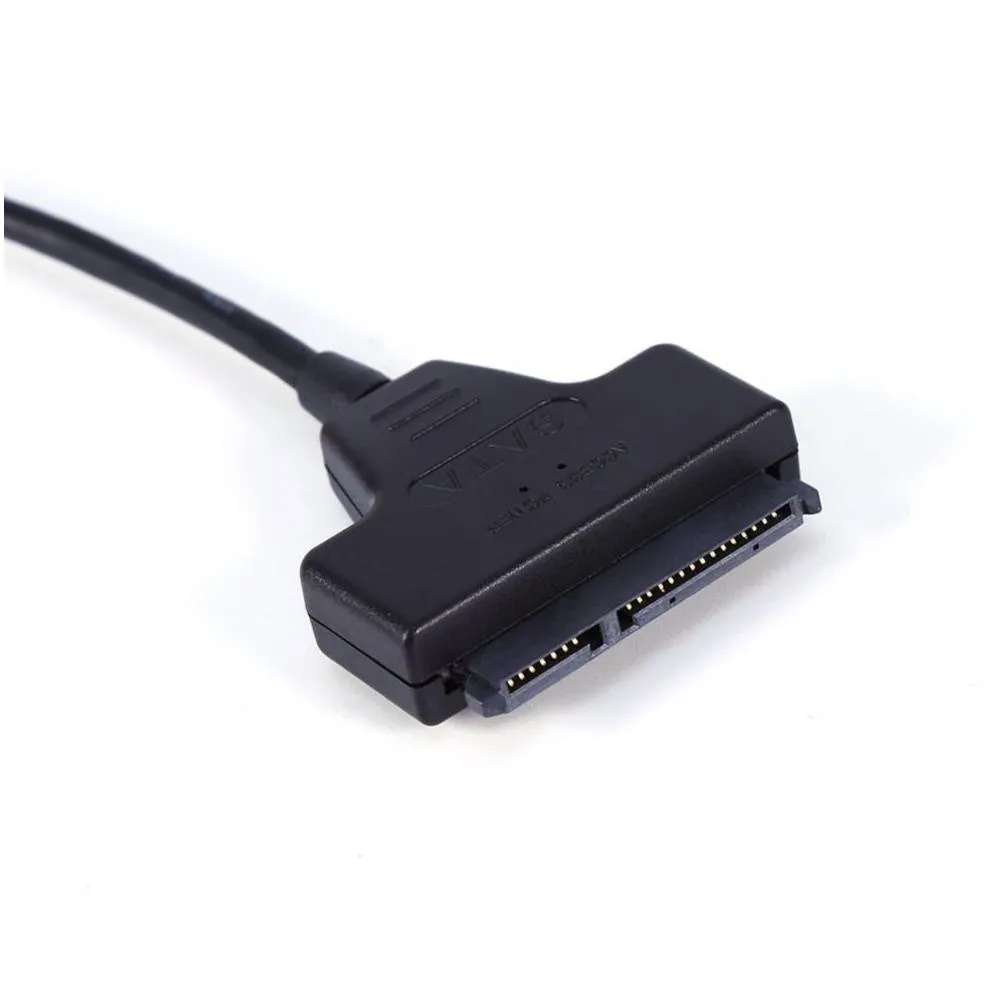 PC USB 30 To Sata Cable 22 Pin Power Adapter Cable for 25 HDD SDD Hard Disk Drive7588530