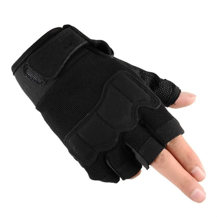 Sports Gloves Tactical Half Finger Special Forces Military Fans Men`s And Women`s Outdoor Mountaineering Training Fitness
