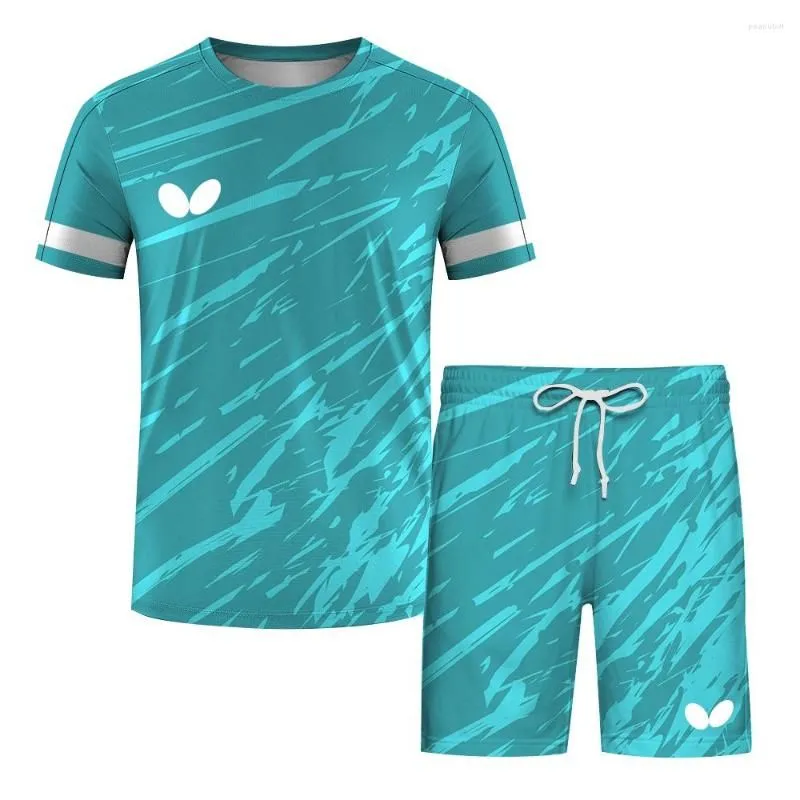 Men`s Tracksuits Men Table Tennis Set Casual Shirt And Shorts Badminton Shirts Clothes Sets Arrival