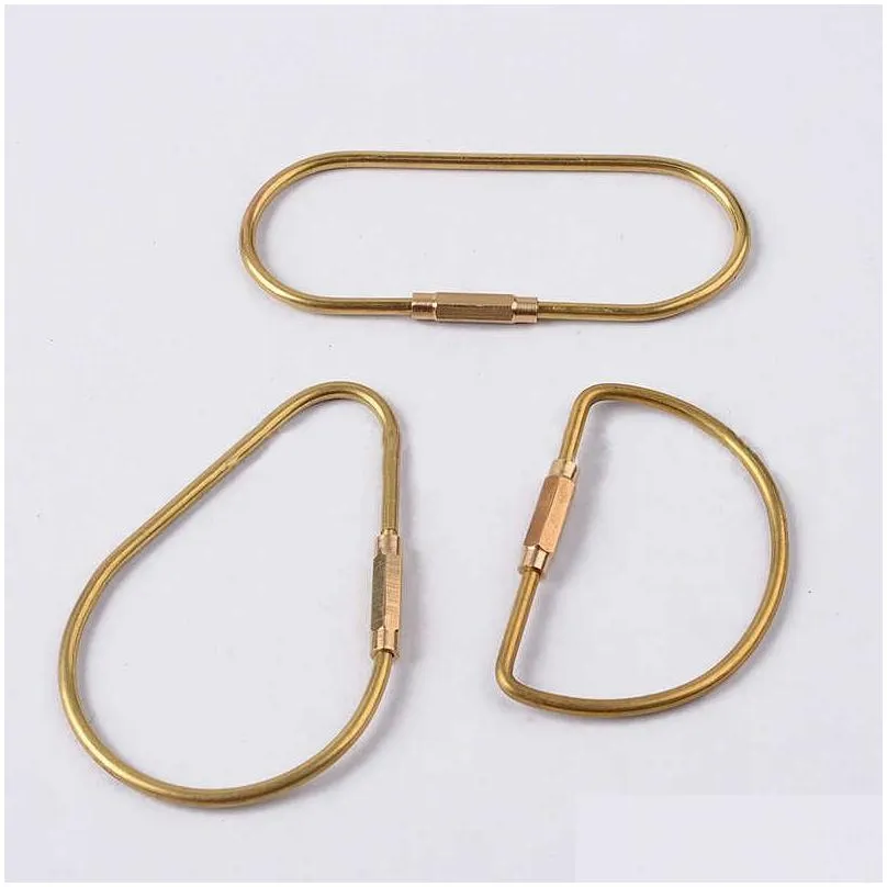 Keychains & Lanyards Brass Chain Wi Lo D Golden Cam Carabiner Survival Equipment Bes Hooks Ring Accessories L230314 Drop Delivery Fas Dhlev