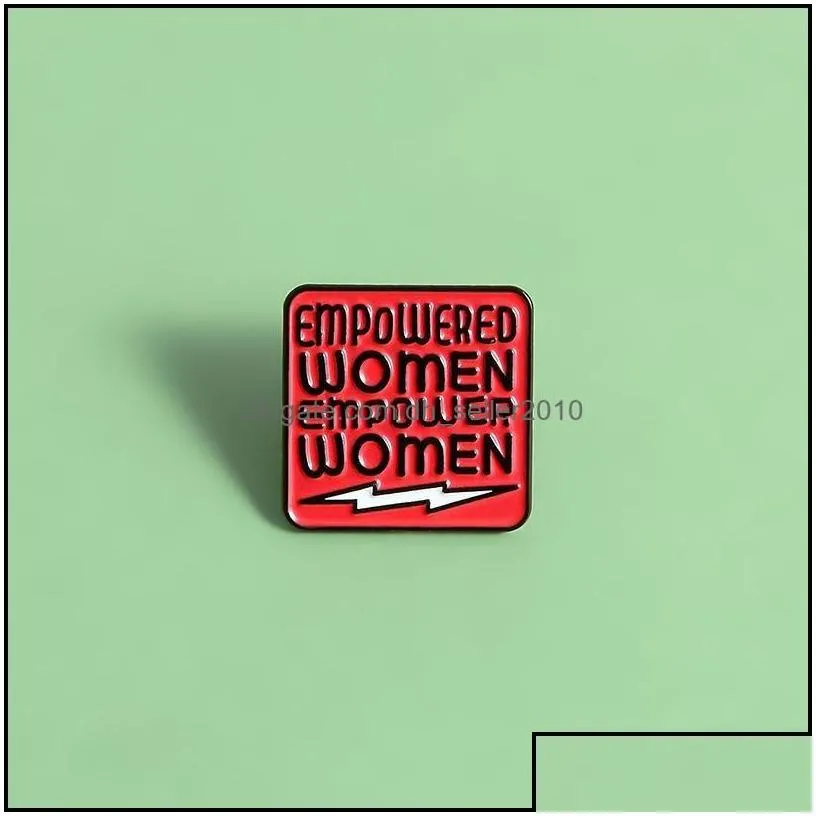 pins brooches enamel pins feminism brooches empowered women badge advocating equality pin jewelry gift for friends 6119 q2 drop deli