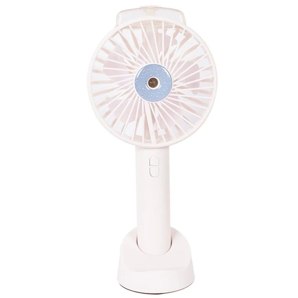 Portable Handheld USB Mini Fan gadget Cooling Humidifier Rechargeable Battery Water Spray Fan with Retail Box