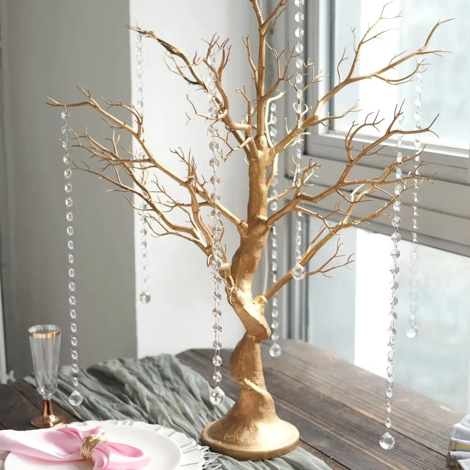 Wedding Decor Artificial Resin Tree Centerpieces Manzanita Trees for Wedding Centerpieces