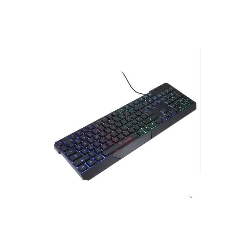 USB Wired Gamer Gaming Keyboard K70 Ergonomic 7 LED Colorful Backlight Powered for Desktop Laptop Teclado Gamer253Z9199104