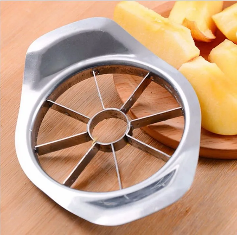 Stainless Steel  Cutter Slicer Vegetable Fruit Corers Tools  Easy Cut Slicer Cutter Kitchen Gadgets YFA2007