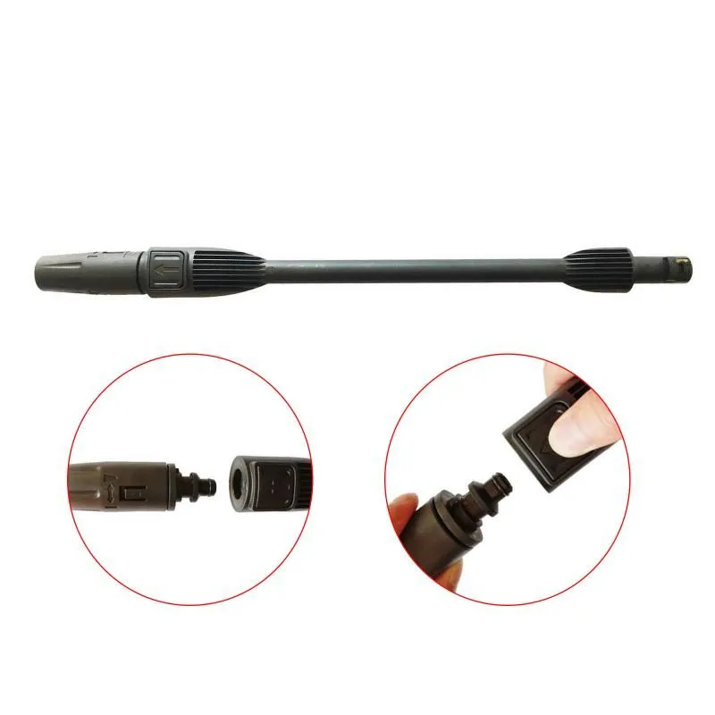 Water Gun & Snow Foam Lance K2k5k7 Series Car Wash Variable Pressure High Rod Type Handle Long Cleaning Kit Nozzle RodWater