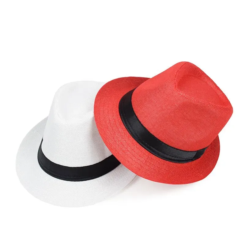 Spring Summer Retro Women Men Hats Top Jazz Plaid Hat Adult Bowler Hats Classic Version chapeau Hats