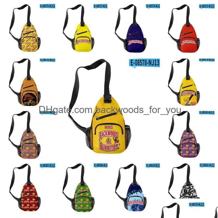 Outdoor Bags Backwoods Shoders Cross Bag Backpack Cigar Durable Soft Handle Smell Proof Shoder Various Color For Choose Jlqg Drop Del Dhzor
