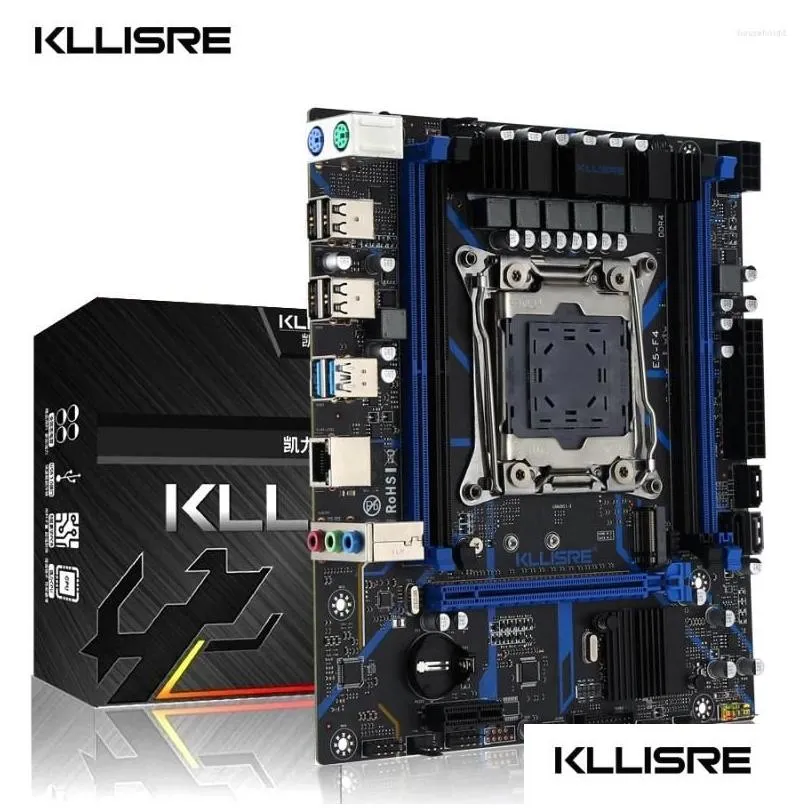 Motherboards Kllisre X99 Motherboard Combo Kit LGA 2011-3 Xeon E5 2680 V3 CPU DDR4 16GB (2PCS 8G) 2666MHz Desktop Memory