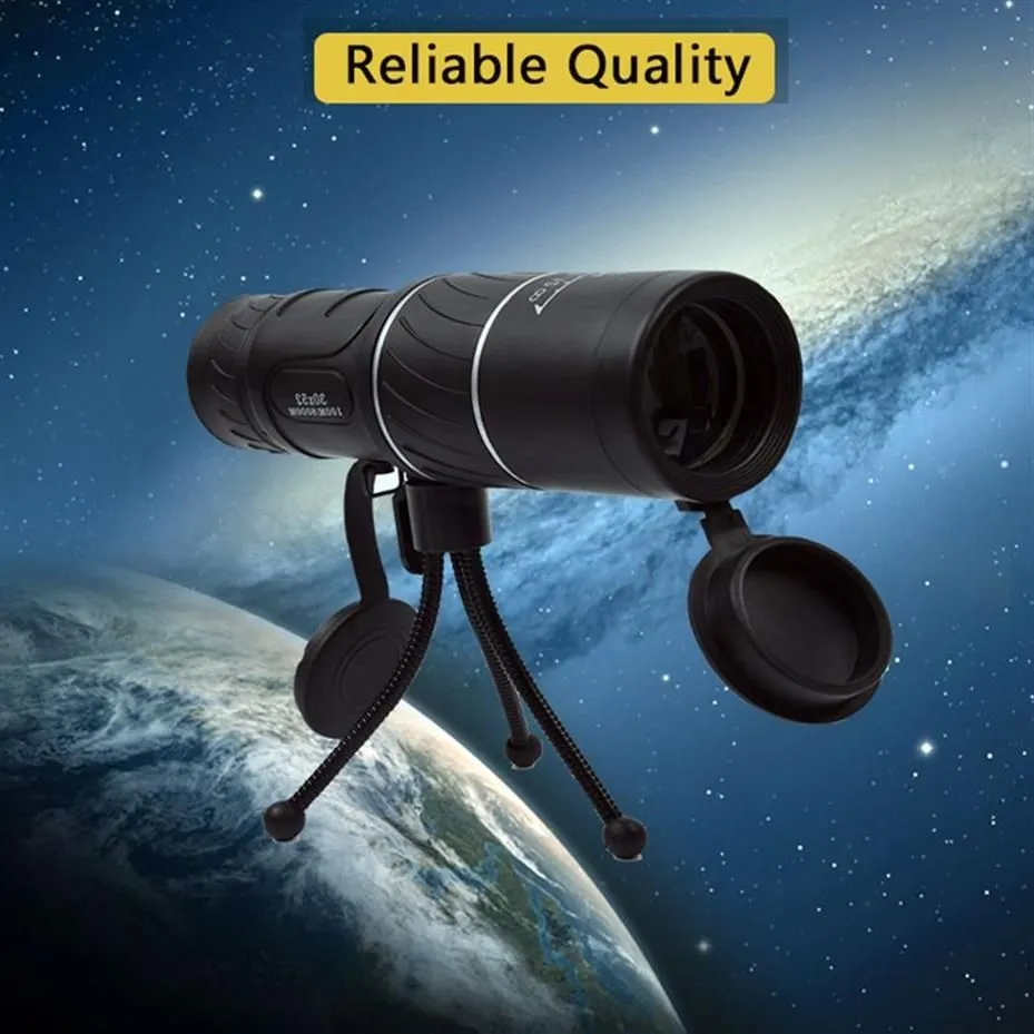 30X52 Powerful Monoculars Telescope Night Vision Monocular with Bracket Optical Len 100Mx8000M HD Professional Hunting Binocular342s