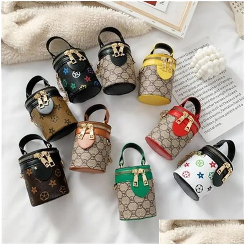 Handbags Famous Brand Childrens Bag Designer Luxury Printing Bucket Simple Drop Delivery Baby, Kids Maternity Accessories Bags Dh0Jt