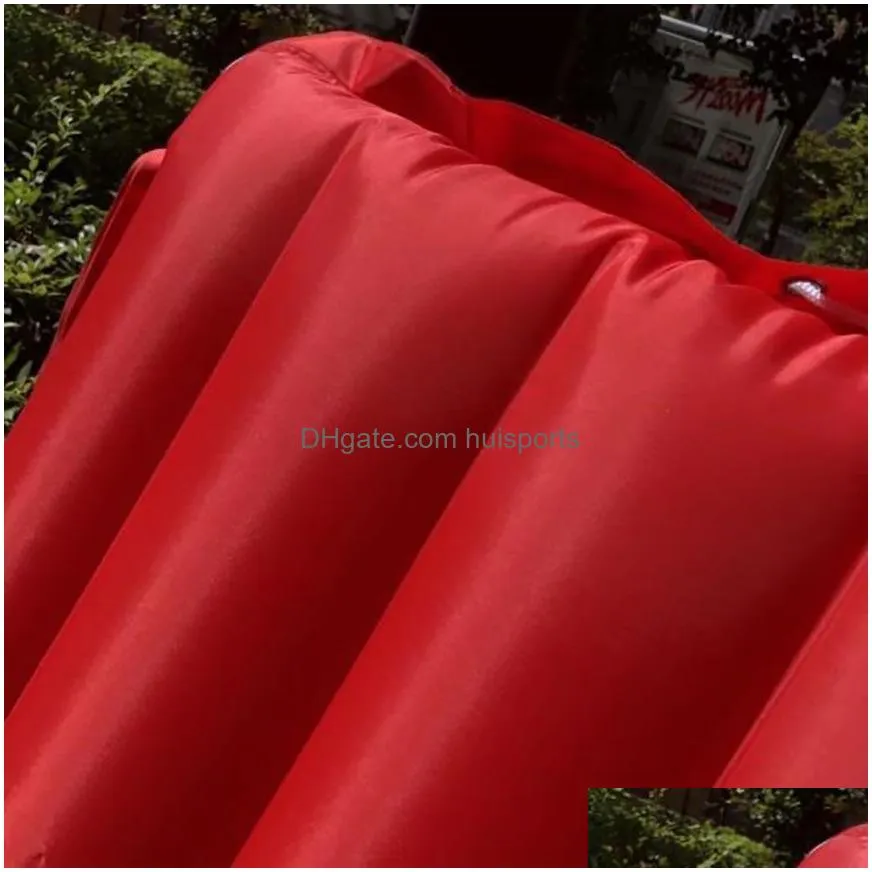 150cm x 75cm inflatable raft inflation valve inflatable bed mattress p ography props