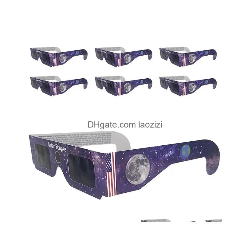 3d glasses 500 x total solar eclipse glasses paper solar eclipse glasses for viewing frame protect your eyes from solar eclipse 231025