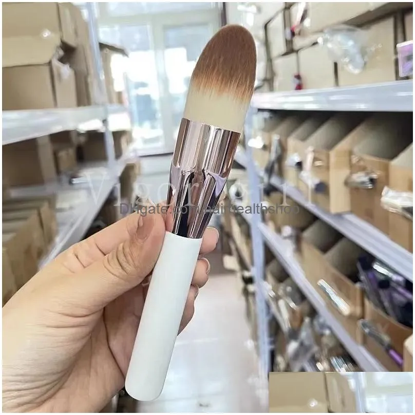 La Brand Makeup Brushes Foundation Brush For Girl Face Cosmetic Tools Foundation Brushes With a Net Bag Soft Hair High Quality