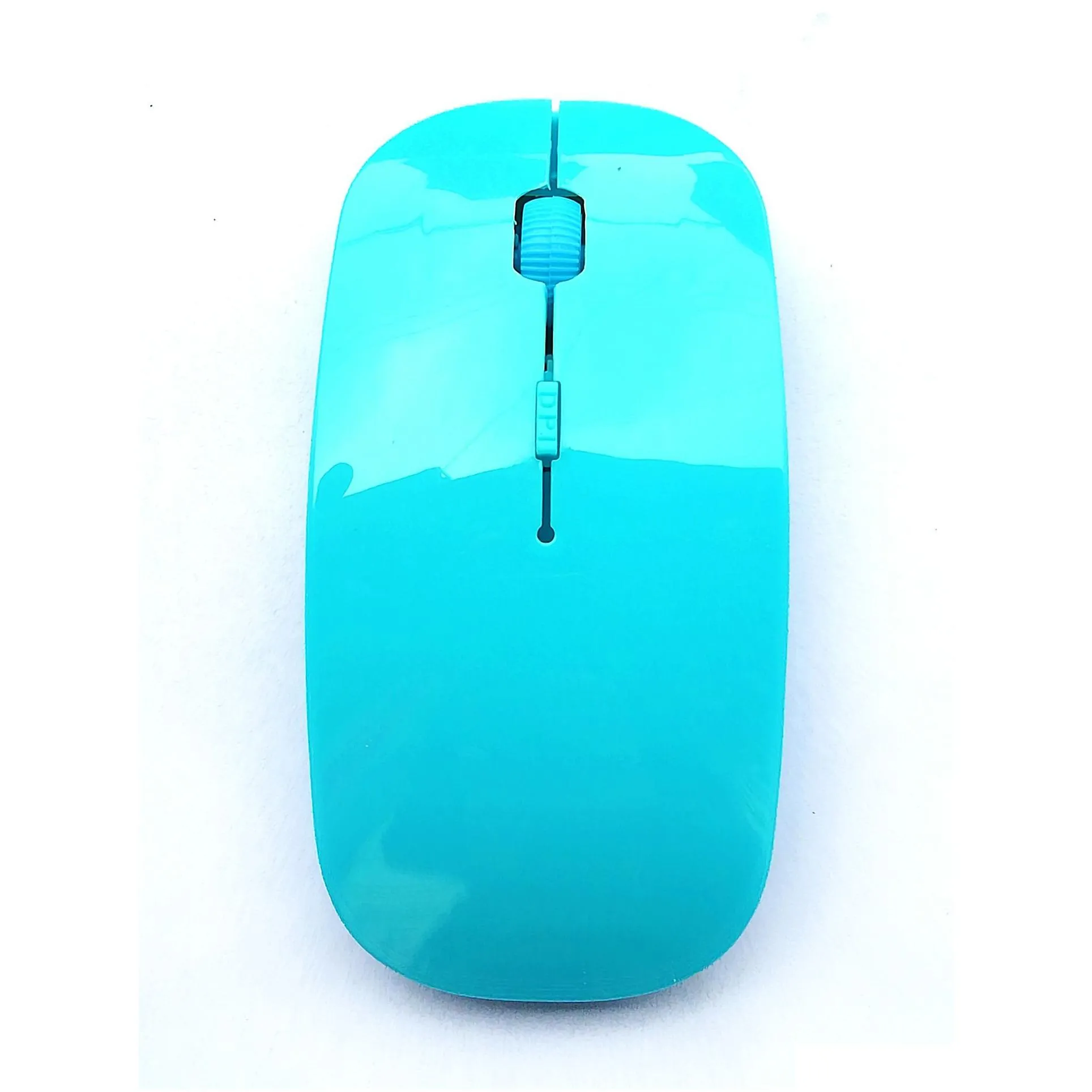 USB Optical Wireless Computer Mice 2.4G Receiver Super Slim Mouse For PC Laptop with 8 colors