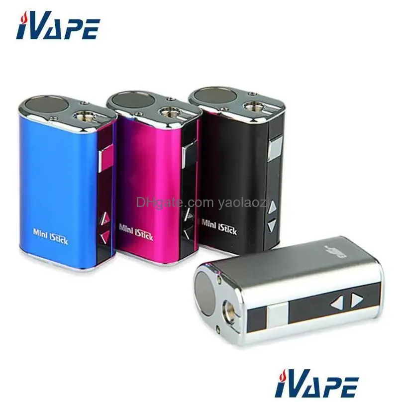 eleaf mini istick 10w battery kit built-in 1050mah variable voltage box mod with usb cable ego