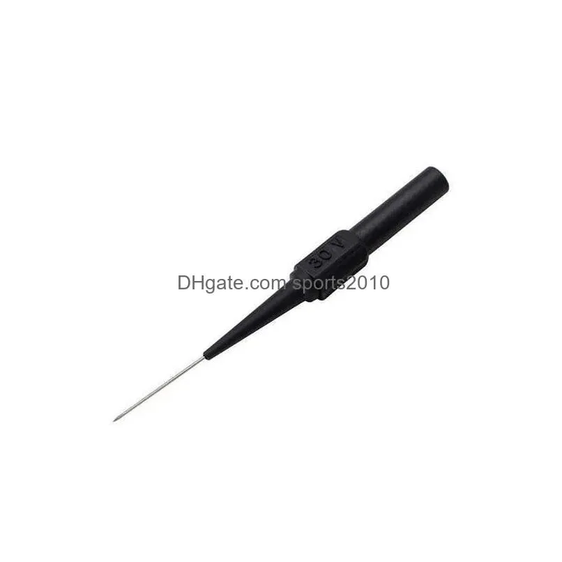 Other Interior Accessories Car 30V Mtimeter Test Tip Probes Extention Back Insation Wire Piercing Tester Pin Needle Repair Diagnostic Dhyys