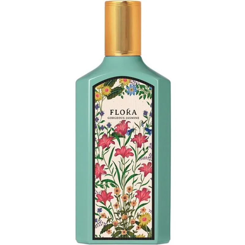 Designer Brand Flora Perfumes For Women Gardenia Cologne 100ml Woman Sexy Jasmine Fragrance Perfumes Spray EDP Parfums Royal Essence Wedding