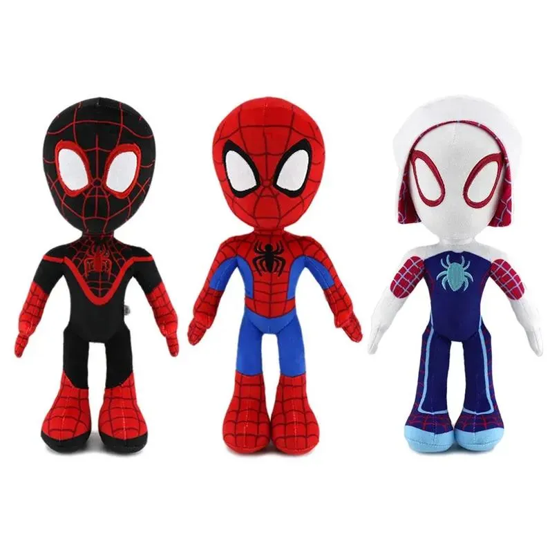 Wholesale anime new products spider plush toys children`s games playmates holiday gifts room ornaments