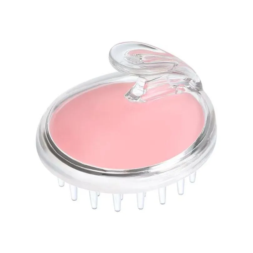 Hair Brushes Crystal Transparent Shampoo Brush Head Mas Bath Sile Meridians Comb Manufacturer Drop Delivery Products Care Styling Tool Dhnzl
