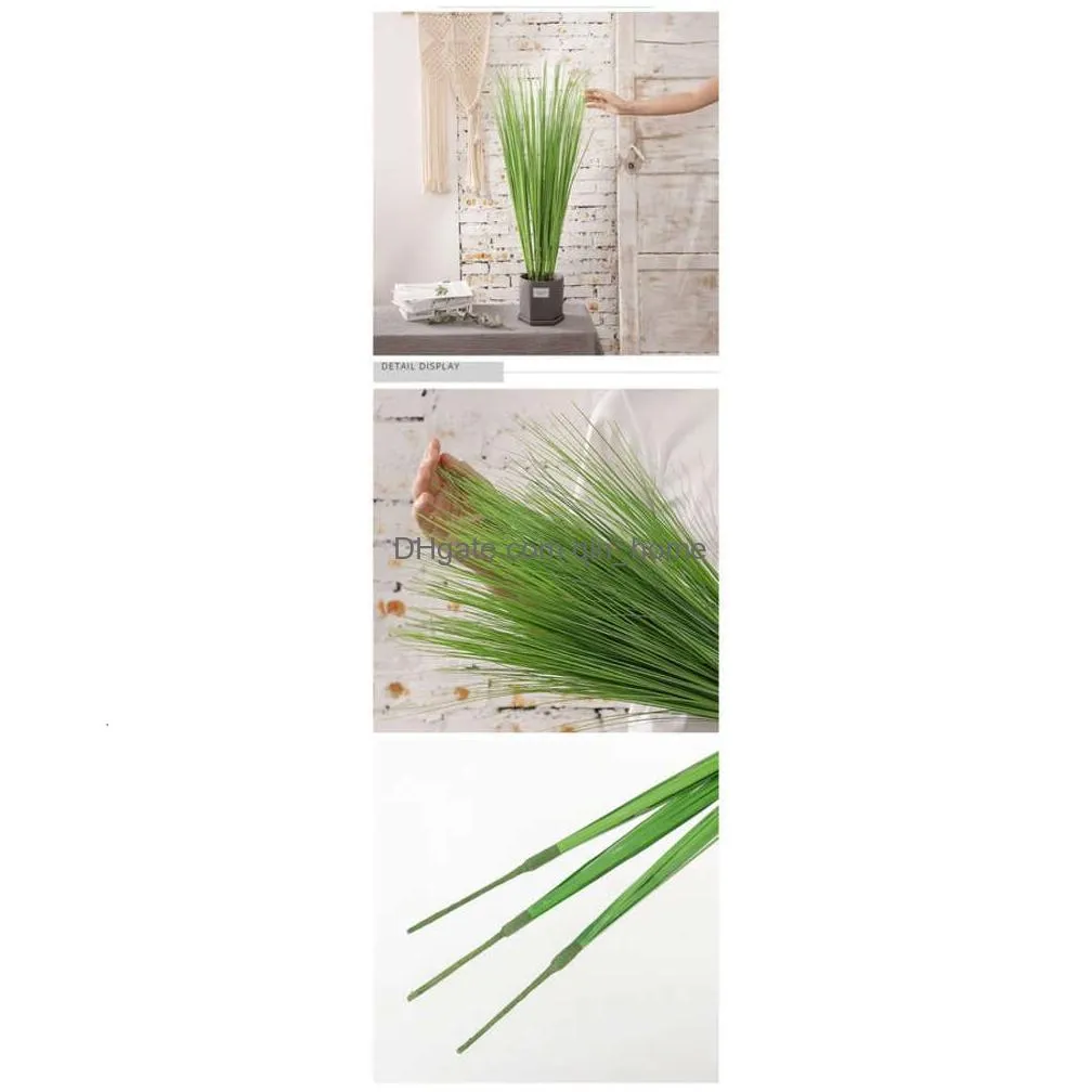 plants artificial pvc onion 5pcs/lot grass pot home accessories flower arrangement fake greenery garden decoration