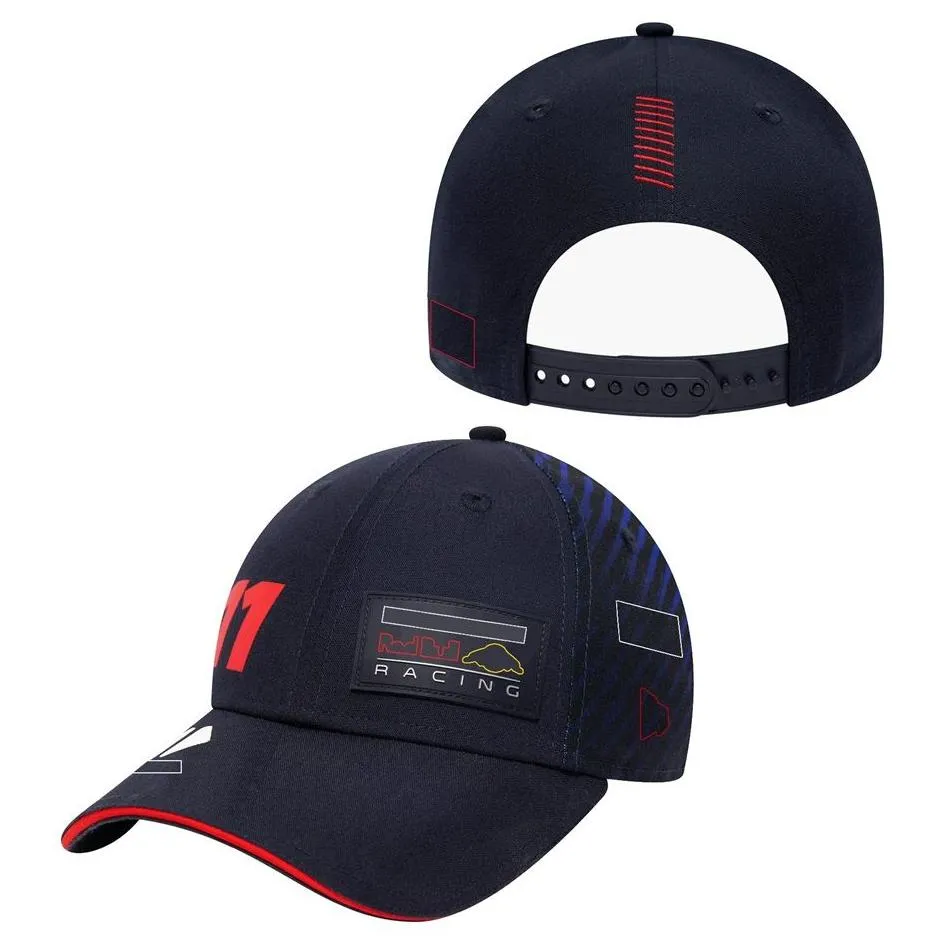 F1 2024 Team Racing Caps Formula 1 Driver Snapback Cap Curved Unisex Fashion Embroidered Baseball Cap Men`s Casual Classic Visor Cap