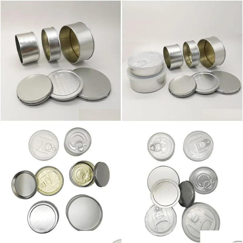 Storage Container Customize Package Tin Can Metal Can 3.5g Pull Ring Easy Seal Hand Press OEM Support Stickers for it