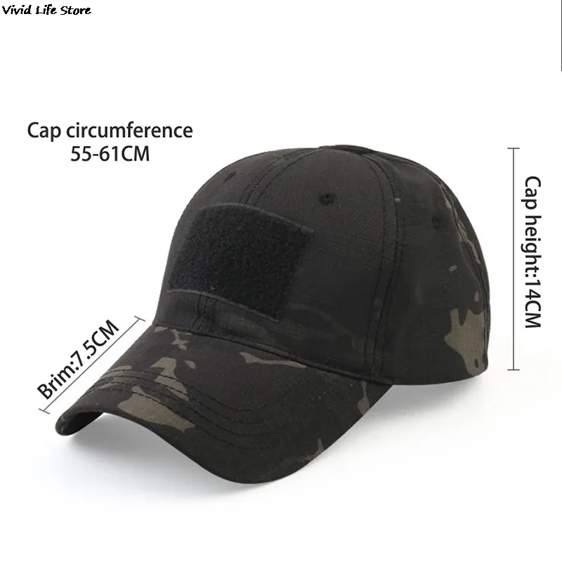 Military Baseball Caps Camouflage Paintball Adjustable Summer Snapback Sun Hats Men Women