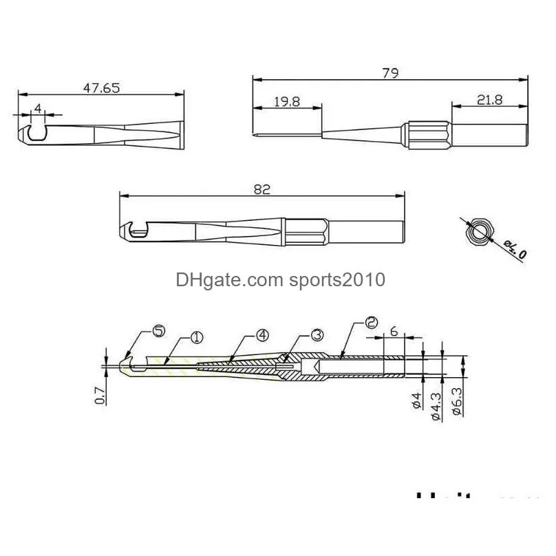 Other Interior Accessories Car 30V Mtimeter Test Tip Probes Extention Back Insation Wire Piercing Tester Pin Needle Repair Diagnostic Dhyys