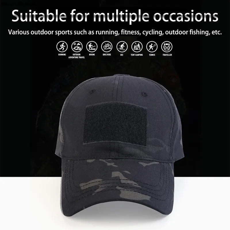 Military Baseball Caps Camouflage Paintball Adjustable Summer Snapback Sun Hats Men Women