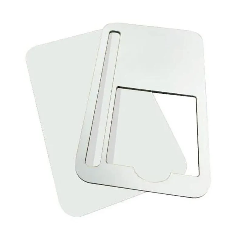 wholesale Sublimation Blank MDF Sticky Note Pad Holder Heat Transfer Wooden Notepad Holder