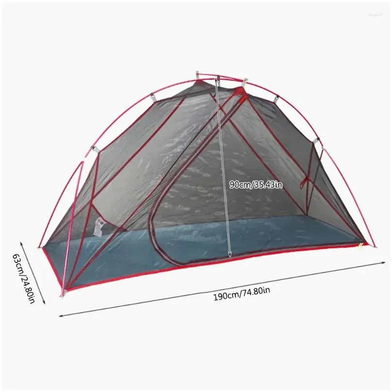 Tents And Shelters Camping Folding Tent Portable Outdoor Off The Ground Single Person Waterproof UV Resistant Used With Bed For Hiking